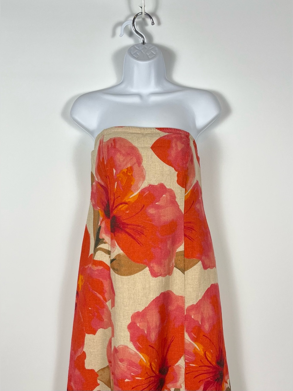 Anthropologie The Aliza Strapless Linen Maxi Dress Size‎ Medium - Picture 3 of 7